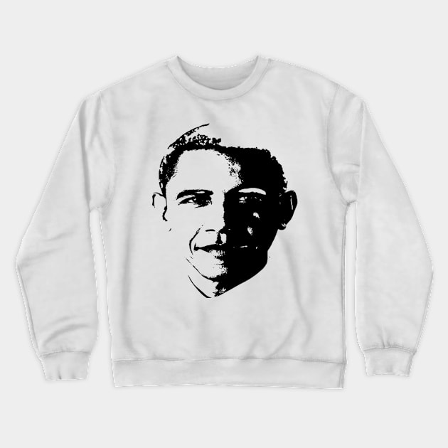 Barrack Obama Crewneck Sweatshirt by ZyDesign